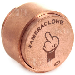 Carbon Fiber FUHattan Style Mechanical Mod