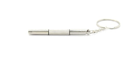 3-in-1 Stainless Steel Screwdriver w/ Keyring